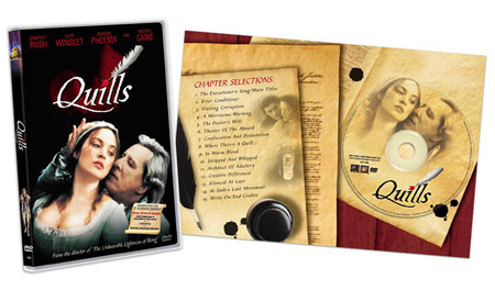 quills dvd packaging